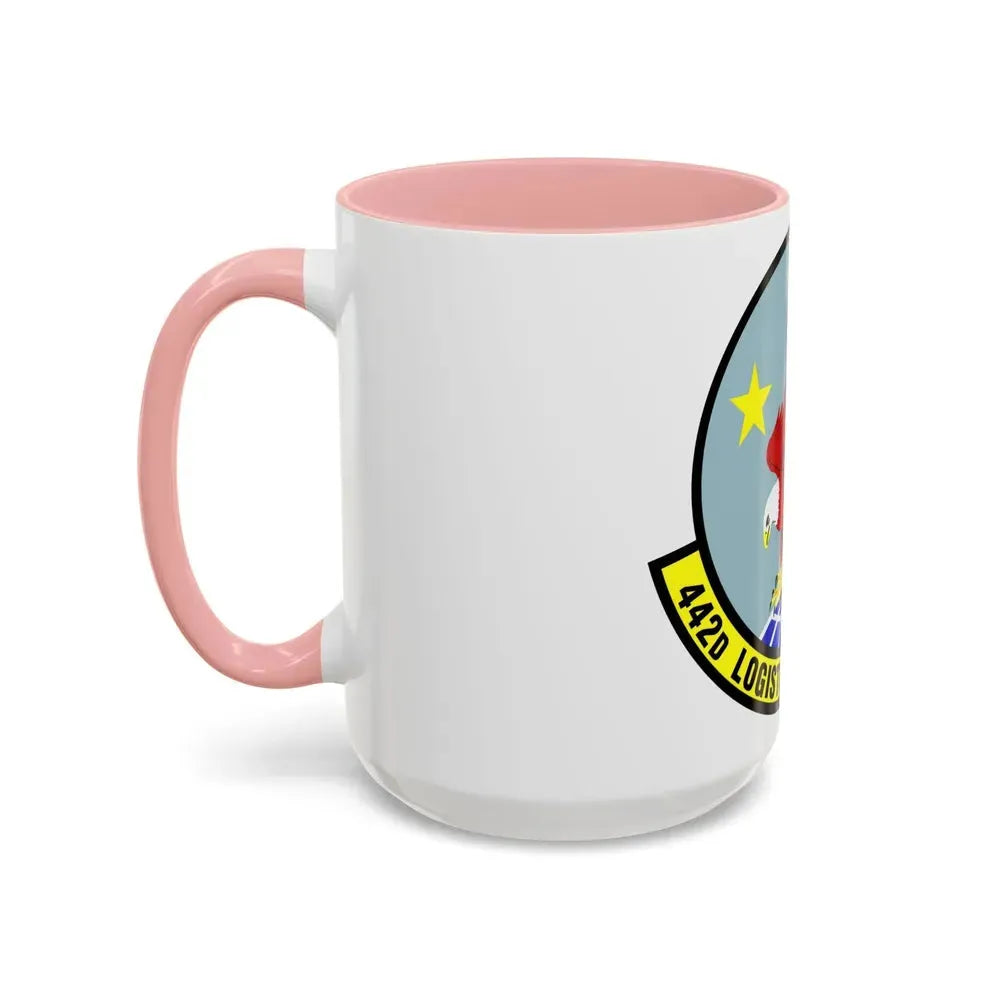 442d Logistics Support Squadron (U.S. Air Force) Accent Coffee Mug - Go Mug Yourself