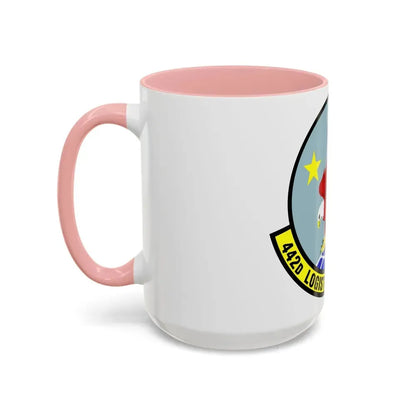 442d Logistics Support Squadron (U.S. Air Force) Accent Coffee Mug - Go Mug Yourself