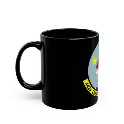 442d Logistics Support Squadron (U.S. Air Force) Black Coffee Mug - Go Mug Yourself