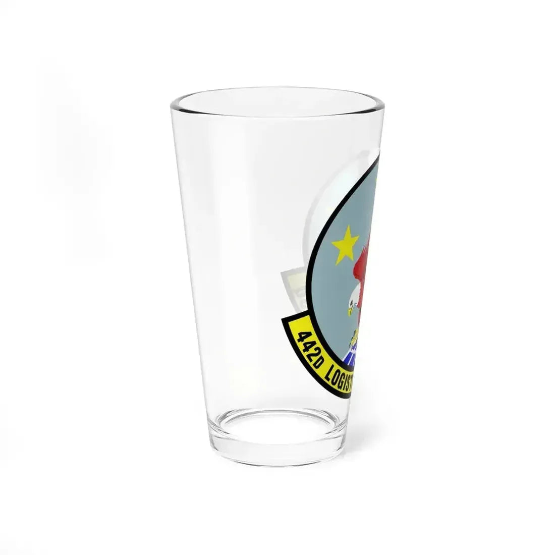 442d Logistics Support Squadron (U.S. Air Force) Pint Glass 16oz - Go Mug Yourself