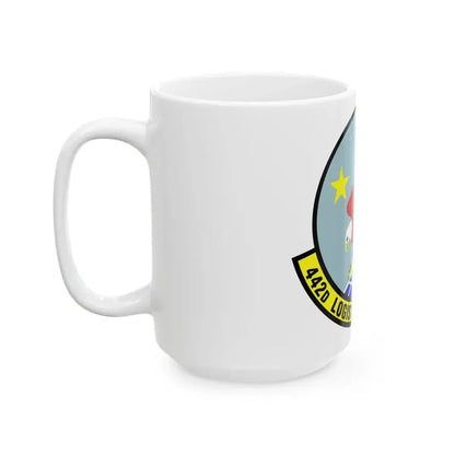 442d Logistics Support Squadron (U.S. Air Force) White Coffee Mug - Go Mug Yourself