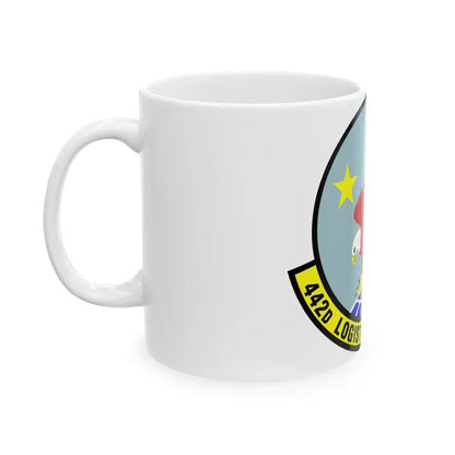 442d Logistics Support Squadron (U.S. Air Force) White Coffee Mug - Go Mug Yourself