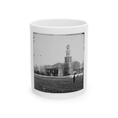 Alexandria, Virginia. Christ Church (U.S. Civil War) White Coffee Mug