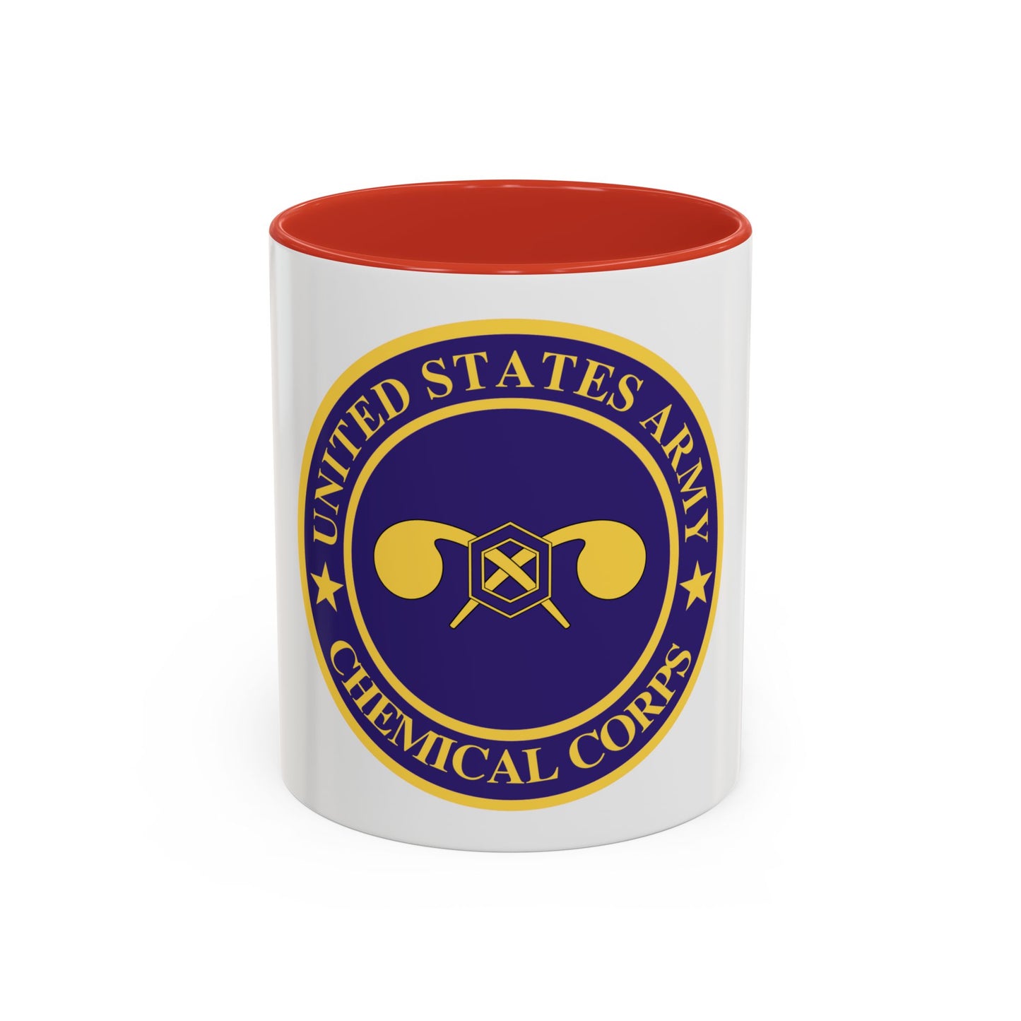 Chemical Corps (U.S. Army) Accent Coffee Mug