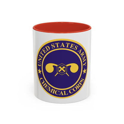 Chemical Corps (U.S. Army) Accent Coffee Mug