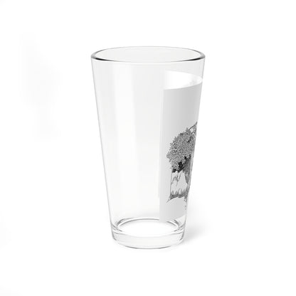 Illustration From Woman's Magazine, 1930 (2) - Pint Glass 16oz