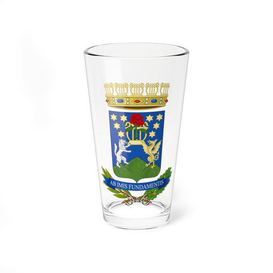Conservatorio di musica Domenico Cimarosa-Stemma (Italy) (Coat of Arms) Pint Glass 16oz