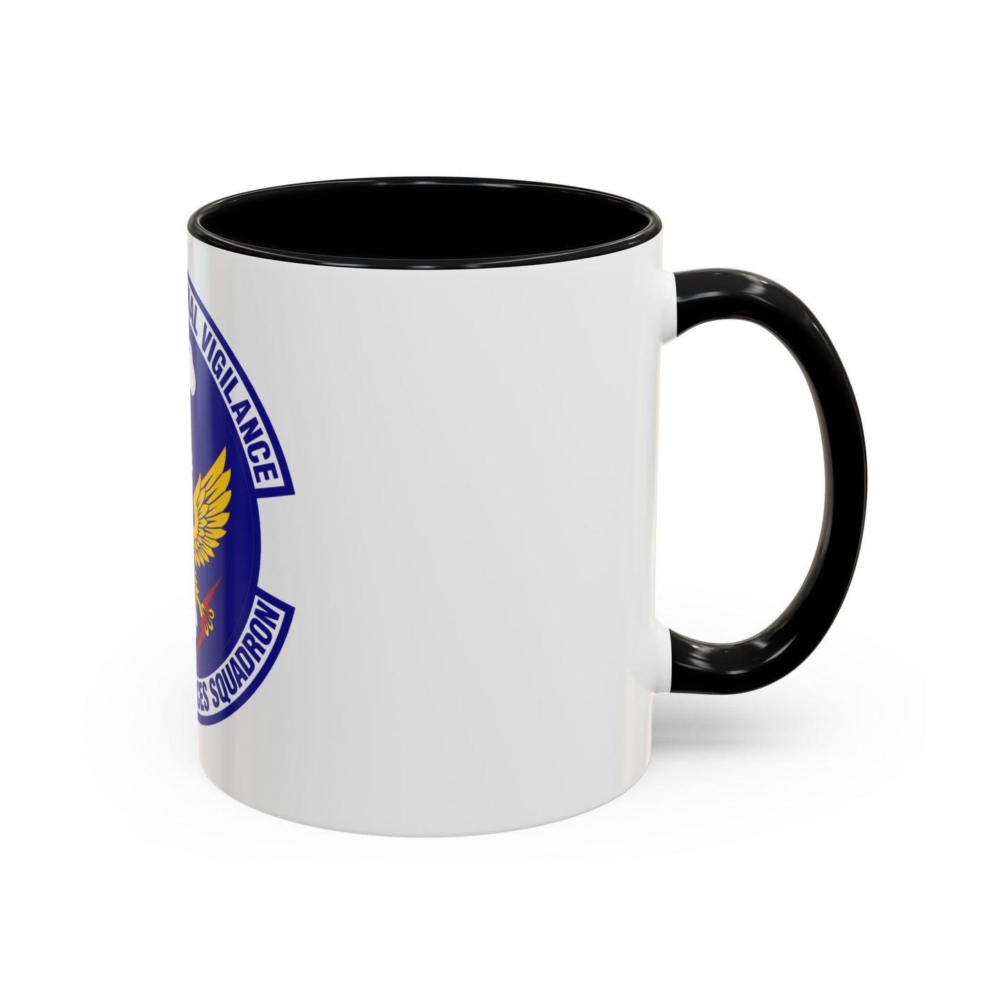 86 Security Forces Squadron USAFE (U.S. Air Force) Accent Coffee Mug