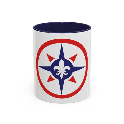 316th Sustainment Command Expeditionary (U.S. Army) Accent Coffee Mug