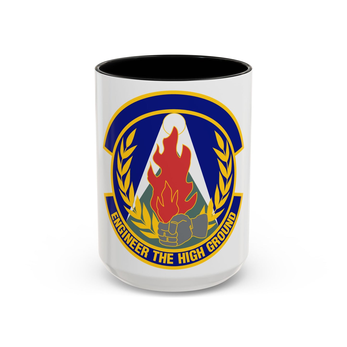 50th Civil Engineer Squadron (U.S. Air Force) Accent Coffee Mug