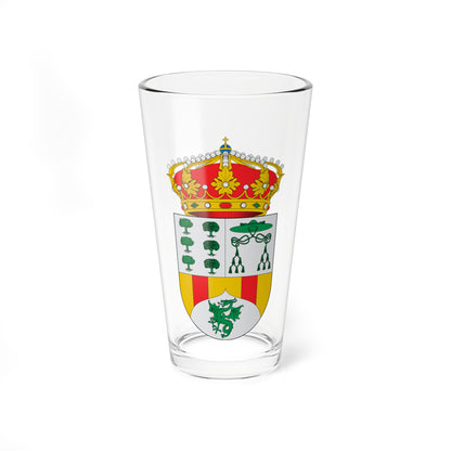 Escudo de Aldearrodrigo (Spain) (Coat of Arms) Pint Glass 16oz