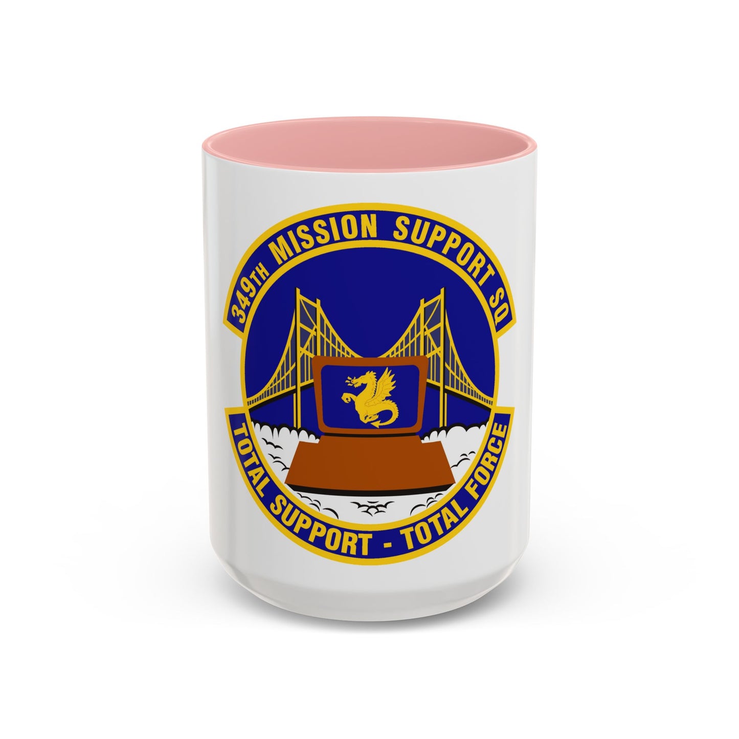349th Mission Support Squadron (U.S. Air Force) Accent Coffee Mug
