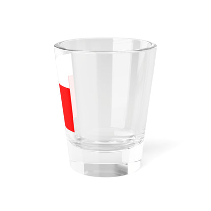 Flag of Lausanne Switzerland - Shot Glass 1.5oz