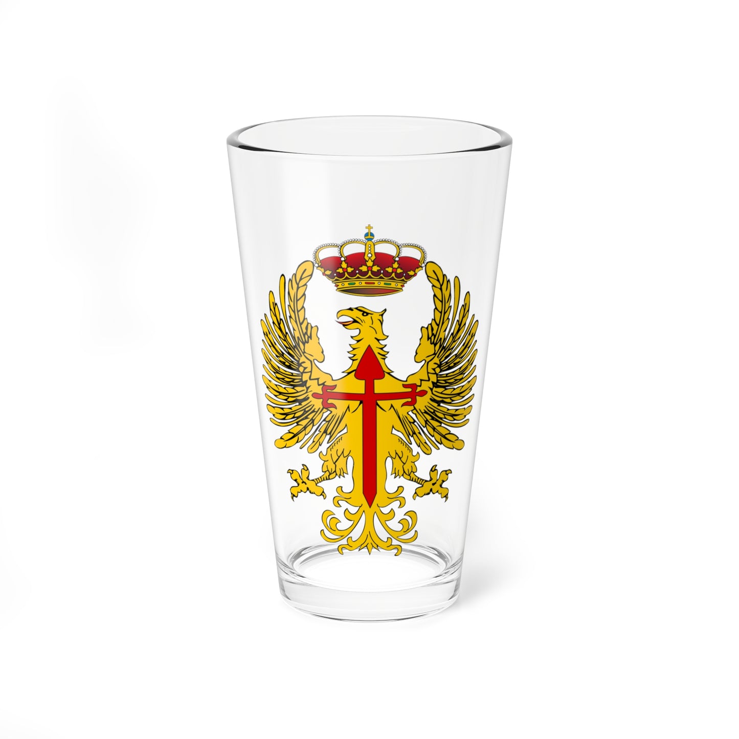 Escudo del Ejército de Tierra (Spain) (Coat of Arms) Pint Glass 16oz
