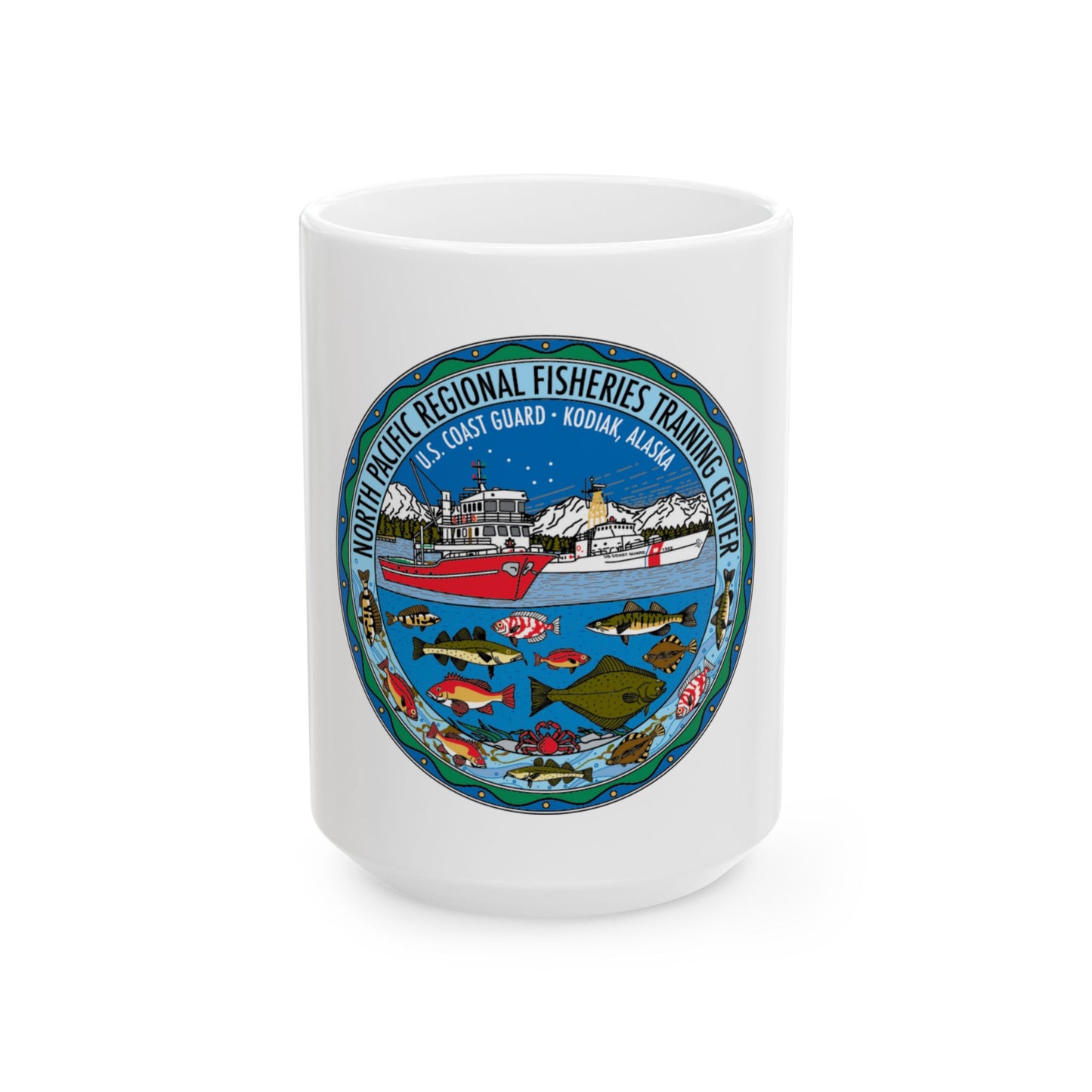 USCG NPRFTC Kodiak Alaska 2005 (U.S. Coast Guard) White Coffee Mug