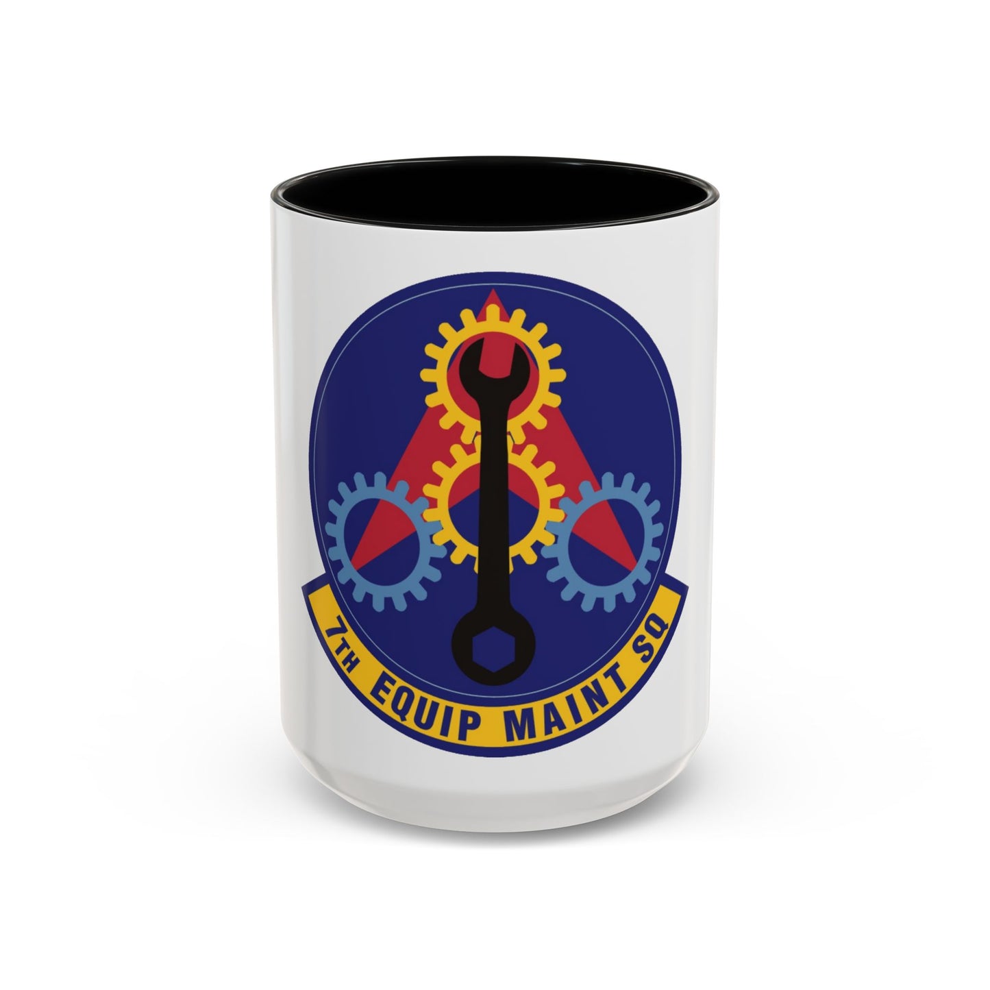 7th Equipment Maintenance Squadron (U.S. Air Force) Accent Coffee Mug