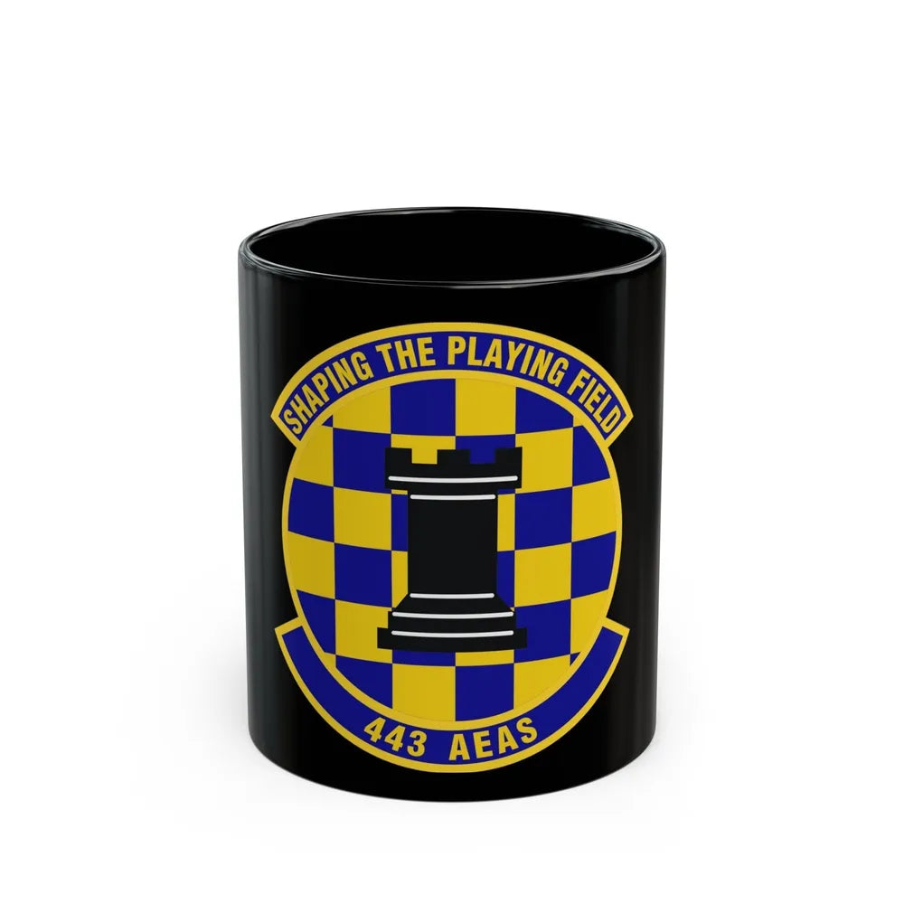 443d Air Expeditionary Advisory Squadron (U.S. Air Force) Black Coffee Mug-11oz-Go Mug Yourself