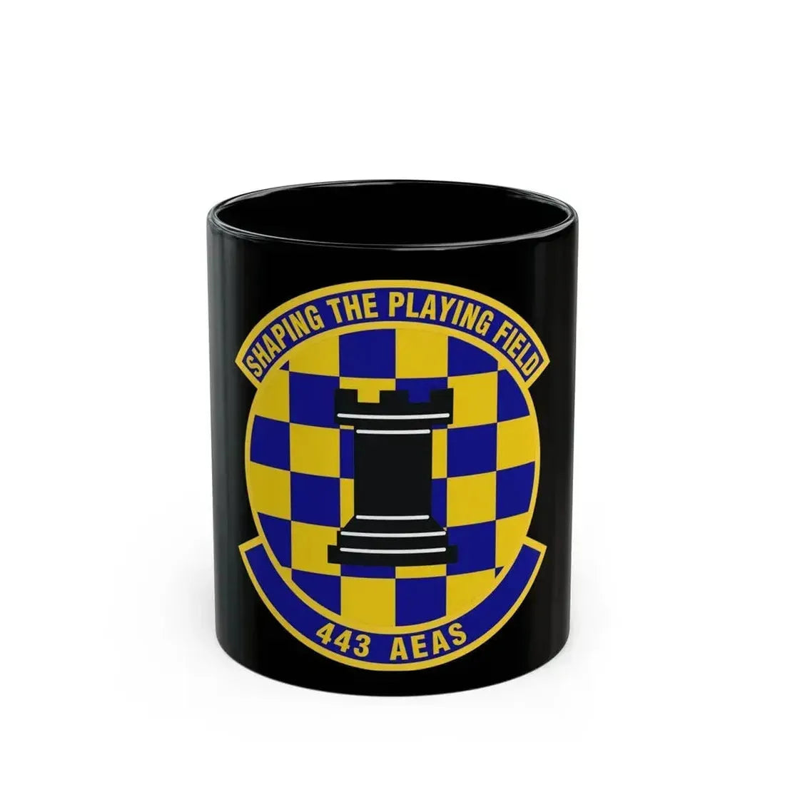 443d Air Expeditionary Advisory Squadron (U.S. Air Force) Black Coffee Mug 11oz - Go Mug Yourself