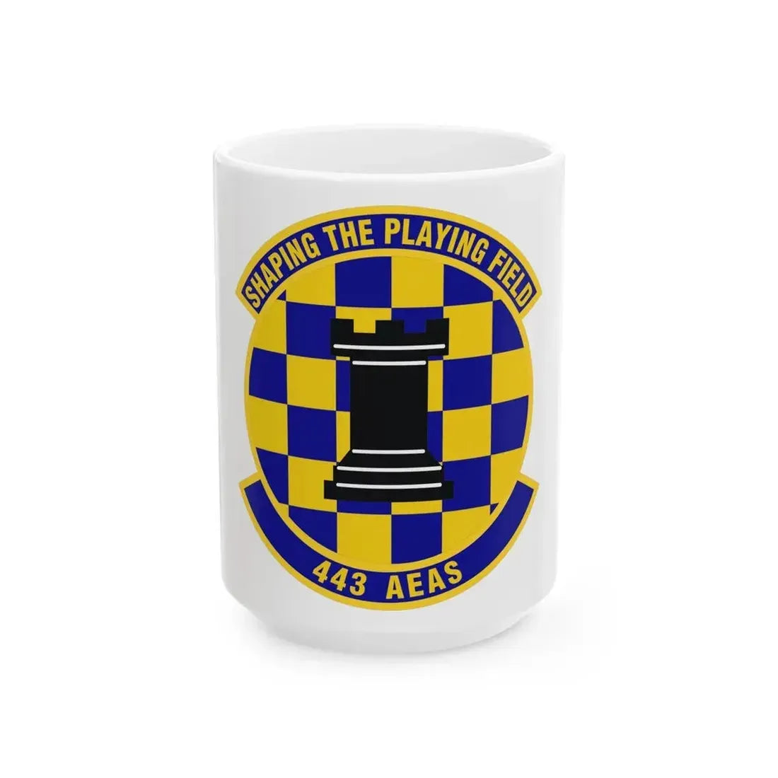 443d Air Expeditionary Advisory Squadron (U.S. Air Force) White Coffee Mug 15oz - Go Mug Yourself