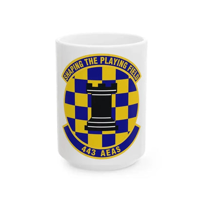 443d Air Expeditionary Advisory Squadron (U.S. Air Force) White Coffee Mug 15oz - Go Mug Yourself