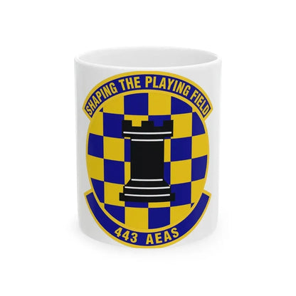 443d Air Expeditionary Advisory Squadron (U.S. Air Force) White Coffee Mug - Go Mug Yourself