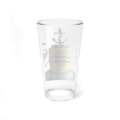 Walvis Bay COA (Namibia) (Coat of Arms) Pint Glass 16oz
