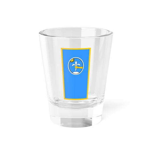 Zastava Grožnjana (Croatia) Shot Glass 1.5oz
