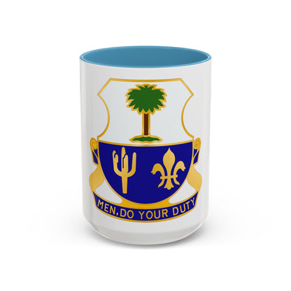 163rd Infantry Regiment (U.S. Army) Accent Coffee Mug