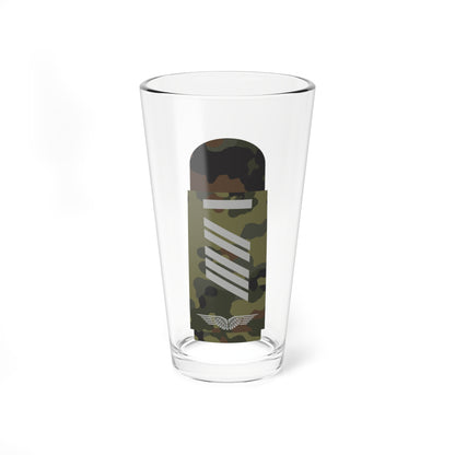 LA 5W5 16 Oberstabsgefreiter UA R (Military Rank) Pint Glass 16oz