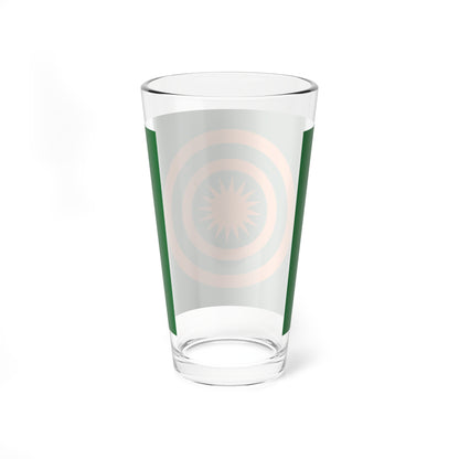Flag of the Zhuang people (China) Pint Glass 16oz