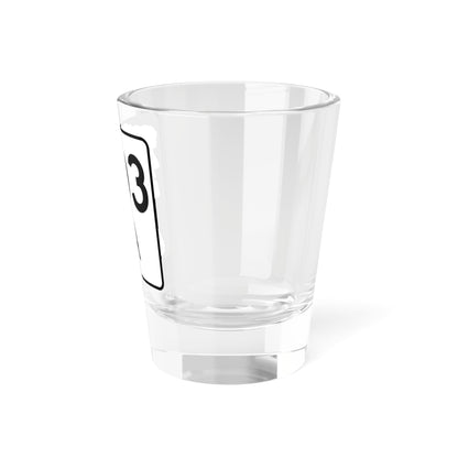 NH Route 103A (New Hampshire) (Road Sign) Shot Glass 1.5oz