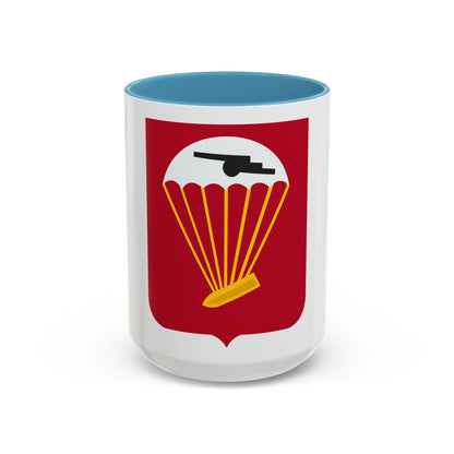 456th Airborne Field Artillery Battalion v2 (U.S. Army) Accent Coffee Mug