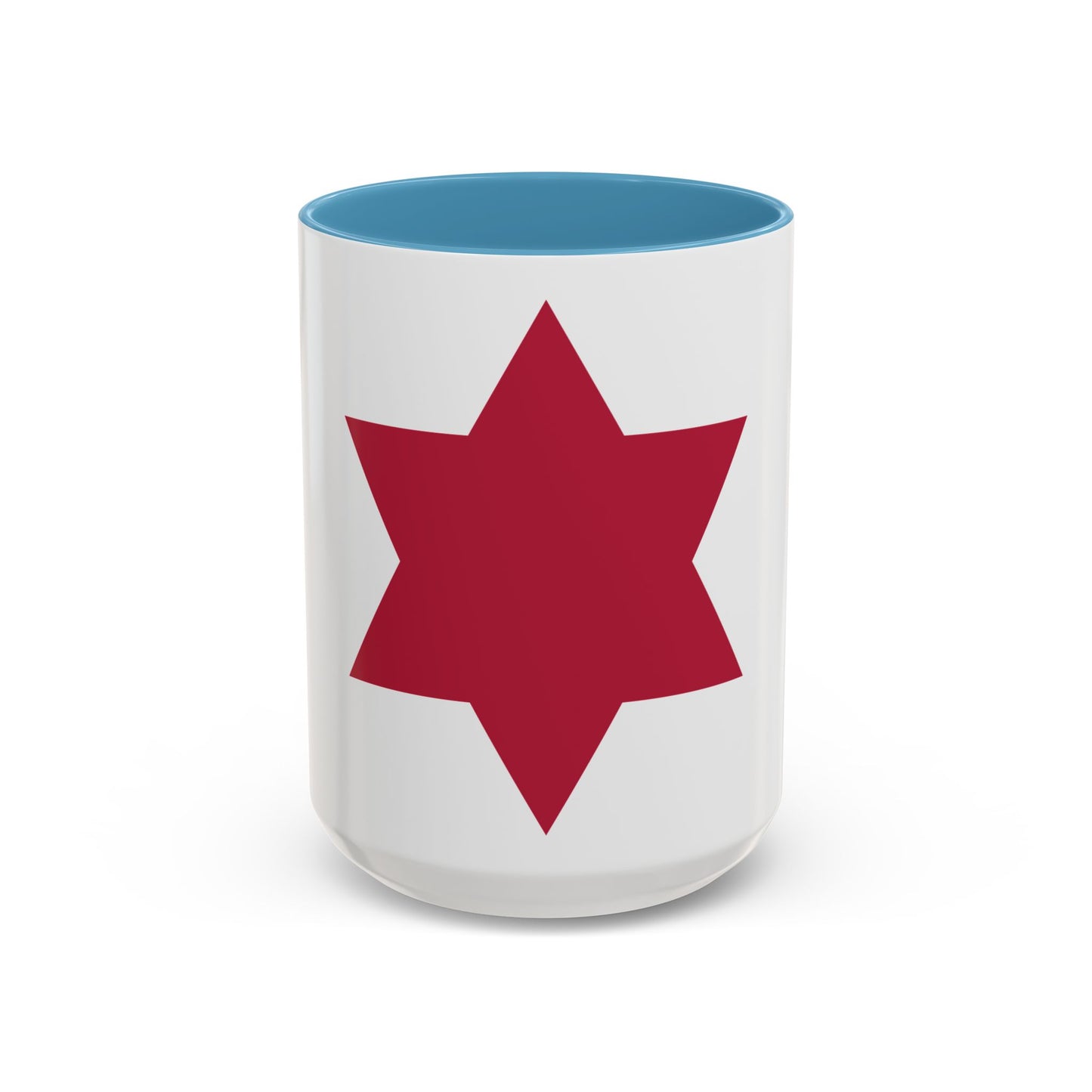 6th Infantry Division (U.S. Army) Accent Coffee Mug