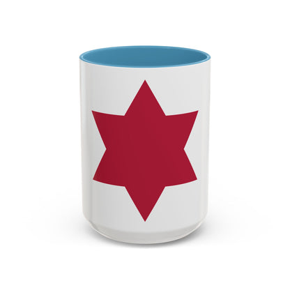 6th Infantry Division (U.S. Army) Accent Coffee Mug
