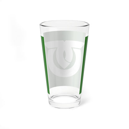 Flag of Kawakami Nagano (Japan) Pint Glass 16oz