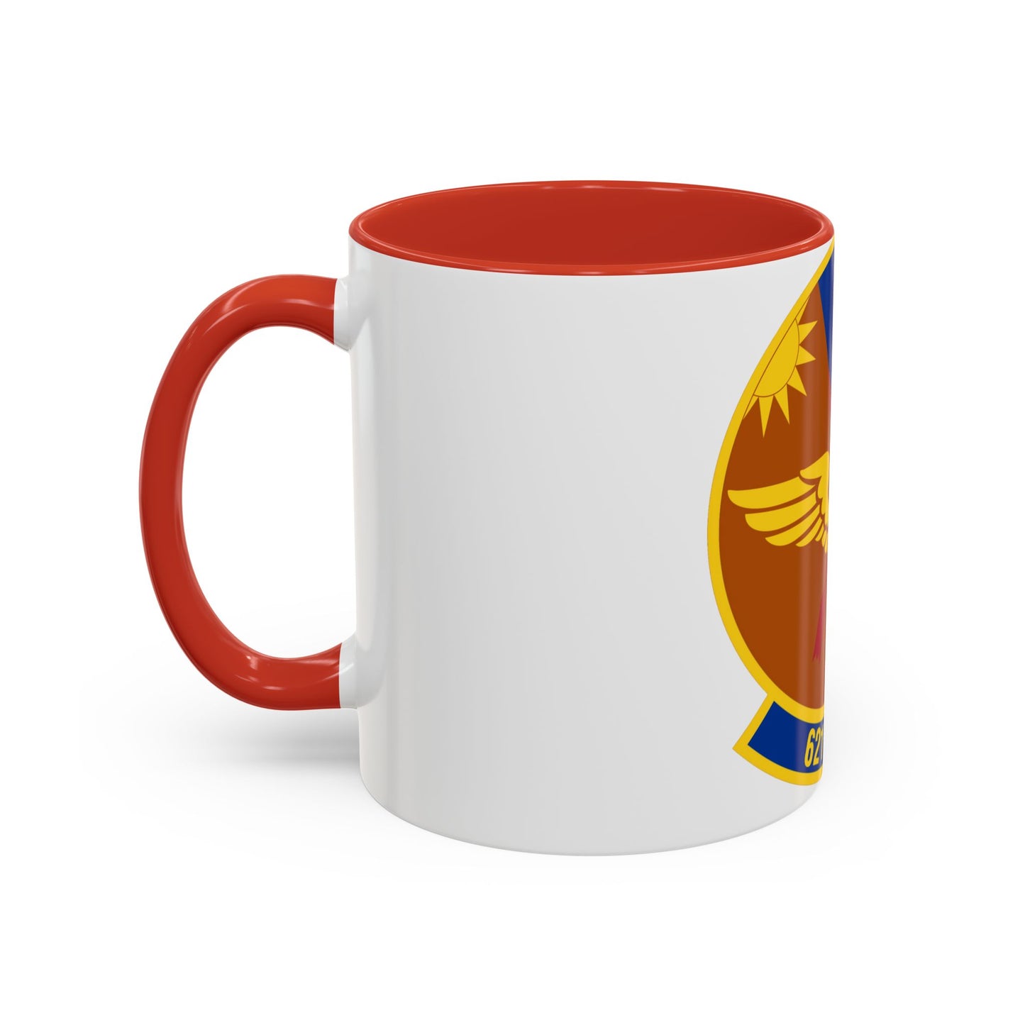 621 Air Mobility Operations Squadron AMC (U.S. Air Force) Accent Coffee Mug