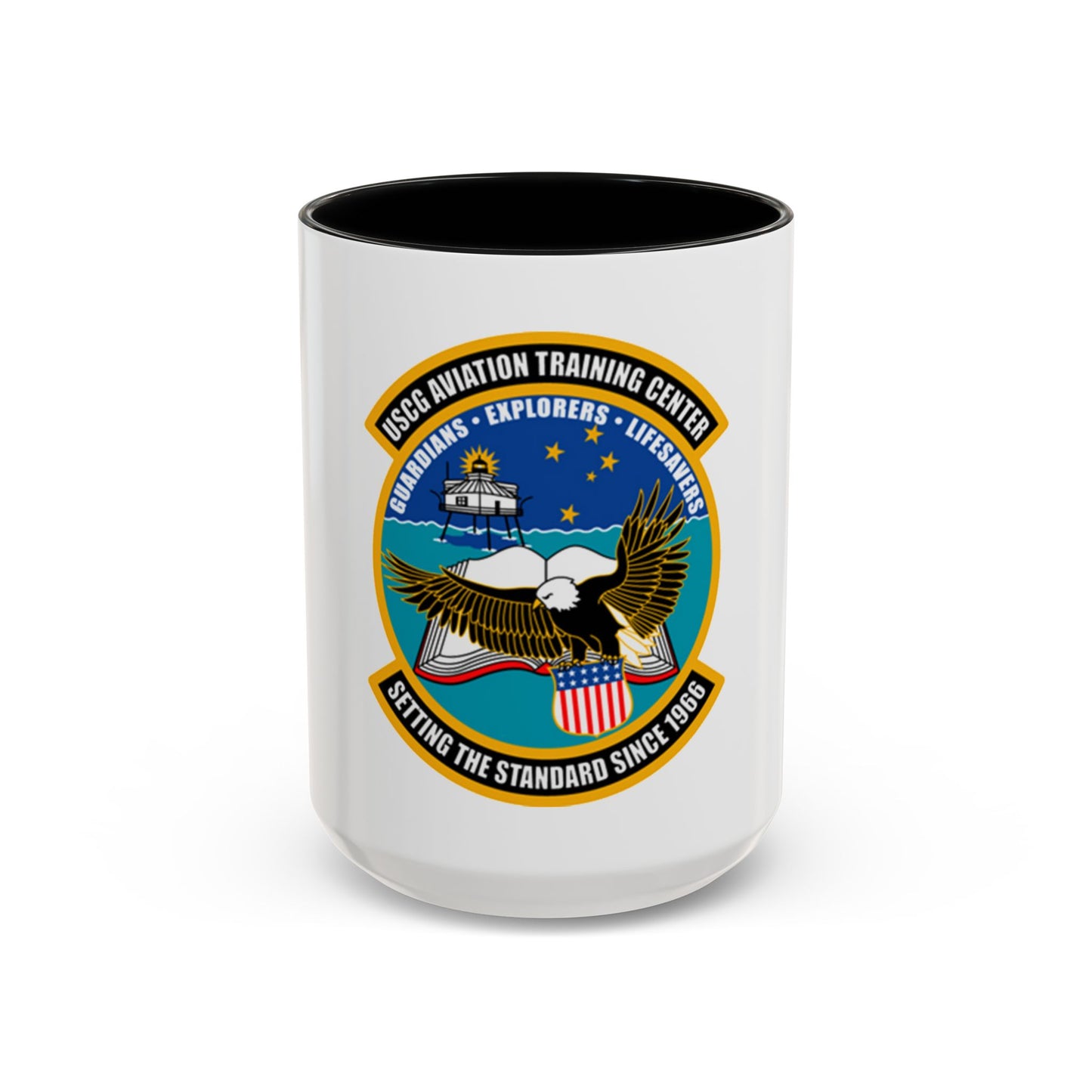 ATC Mobile AL   Aviation Training Center (U.S. Coast Guard) Accent Coffee Mug