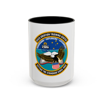 ATC Mobile AL   Aviation Training Center (U.S. Coast Guard) Accent Coffee Mug