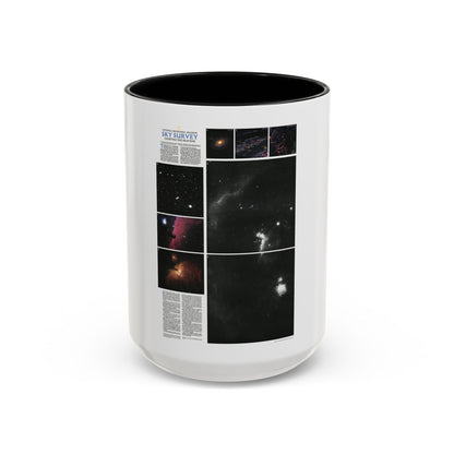 Heavens, The - Palomar Sky Survey (1983) (Map) Accent Coffee Mug