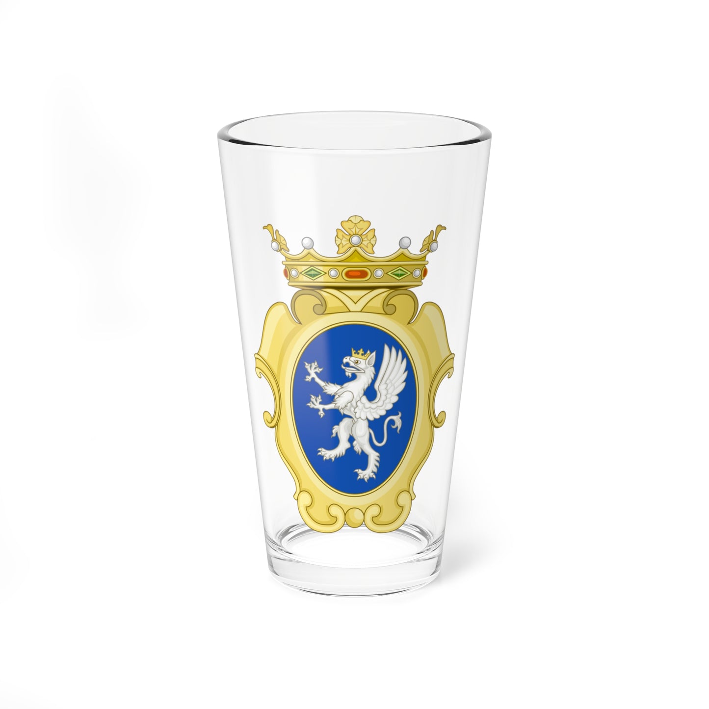 Diano Marina-Stemma de facto (Italy) (Coat of Arms) Pint Glass 16oz