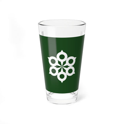 Flag of Rokunohe Aomori (Japan) Pint Glass 16oz