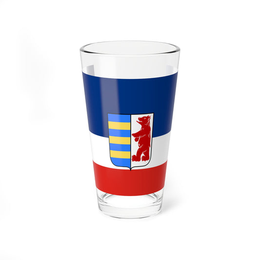Flag of Carpathian Ruthenia (Hungary) Pint Glass 16oz