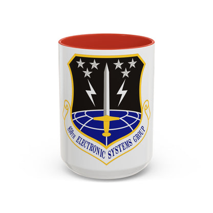 850th Electronic Systems Group (U.S. Air Force) Accent Coffee Mug