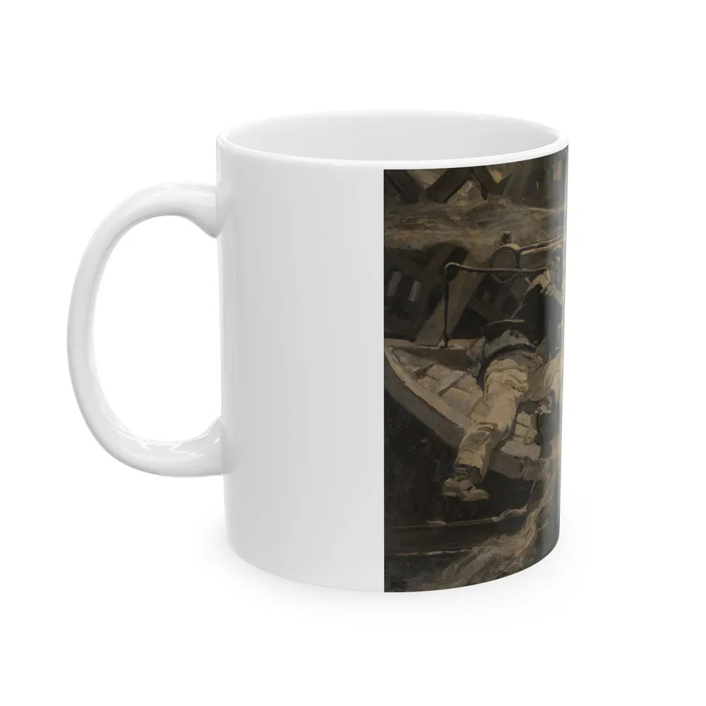 Distressed, 1927 - White Coffee Mug-Go Mug Yourself