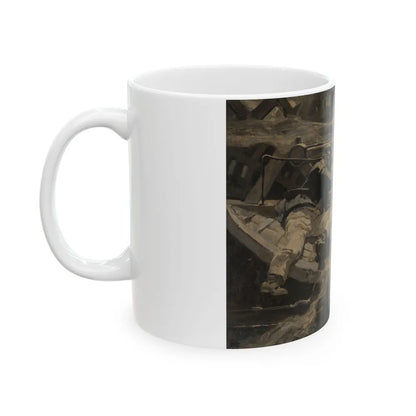 Distressed, 1927 - White Coffee Mug-Go Mug Yourself