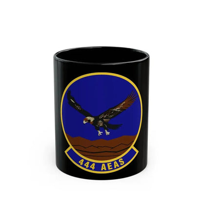 444th Air Expeditionary Advisory Squadron (U.S. Air Force) Black Coffee Mug 11oz - Go Mug Yourself