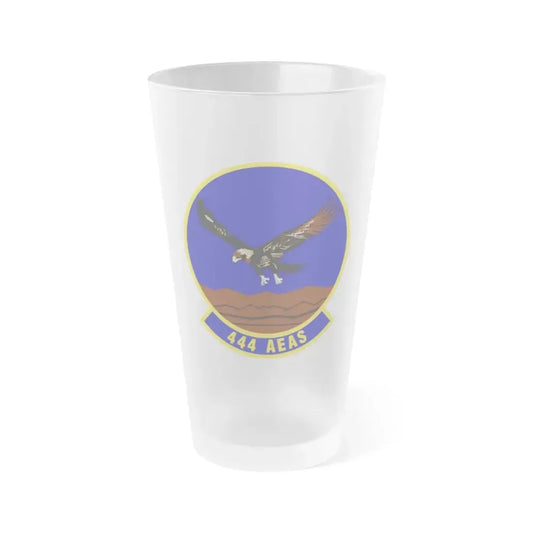 444th Air Expeditionary Advisory Squadron (U.S. Air Force) Frosted Pint Glass 16oz Default Title - Go Mug Yourself