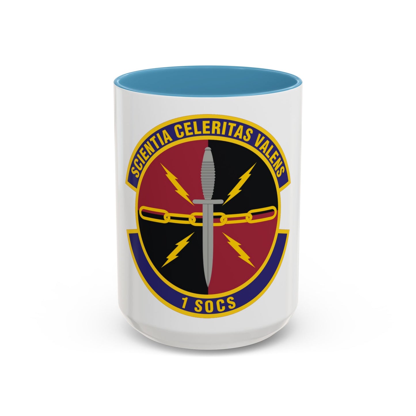 1st Special Operations Communications Squadron (U.S. Air Force) Accent Coffee Mug