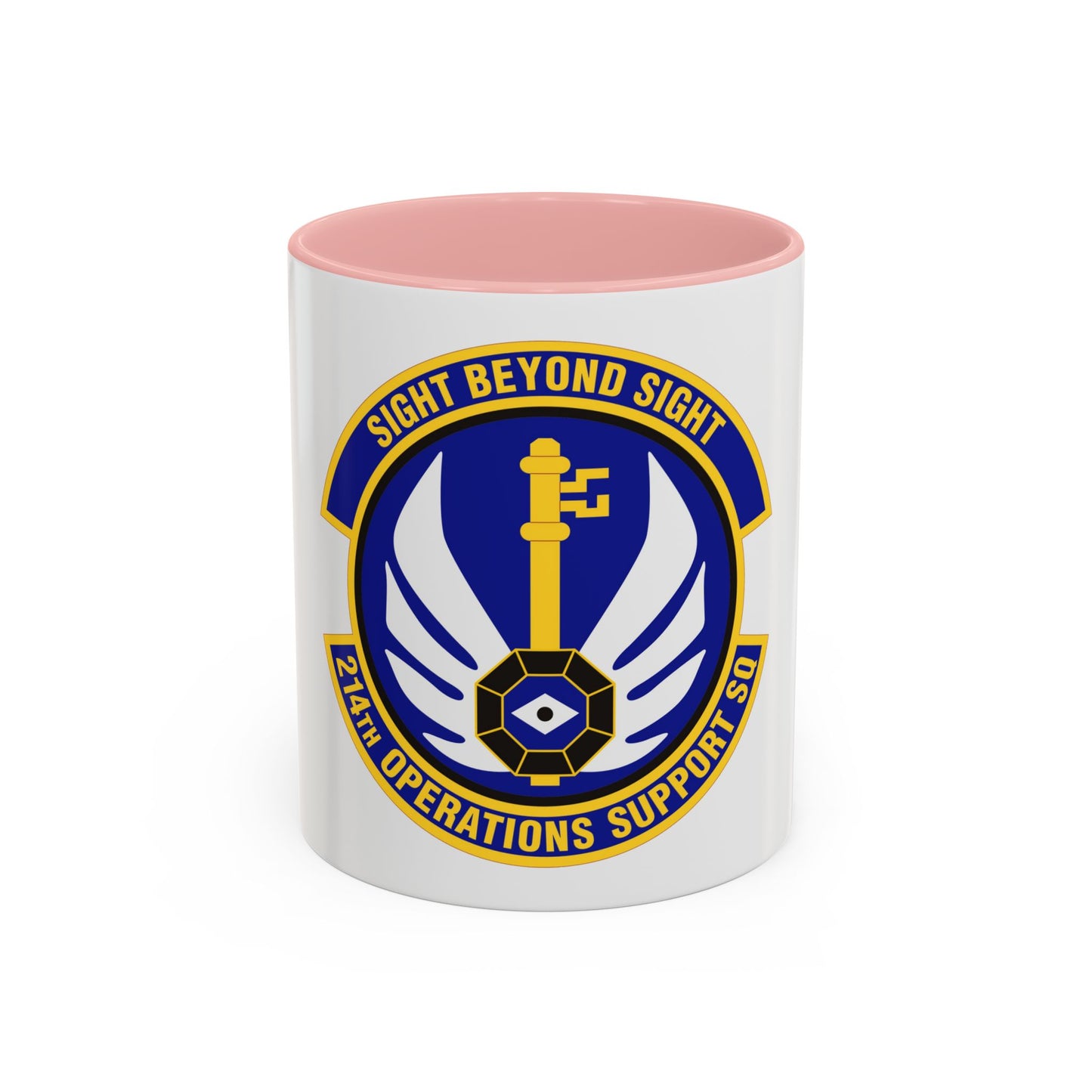 214th Operations Support Squadron (U.S. Air Force) Accent Coffee Mug