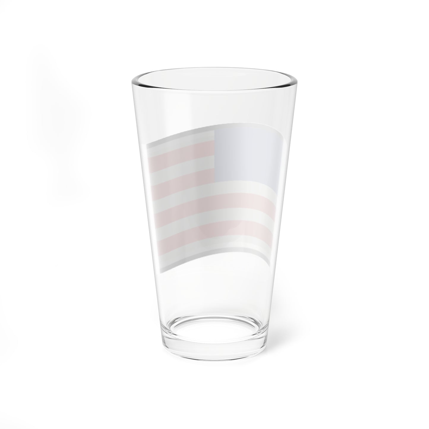 US Flag icon (United States) Pint Glass 16oz